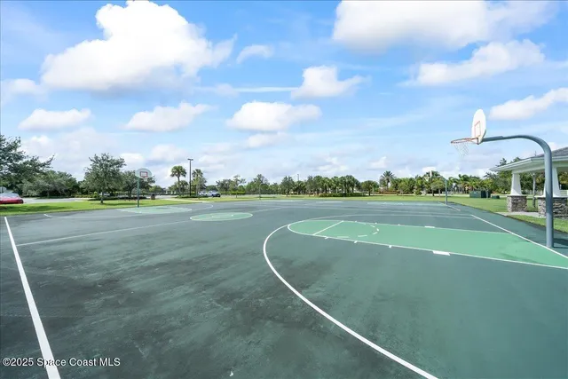 a view of a basket ball ground