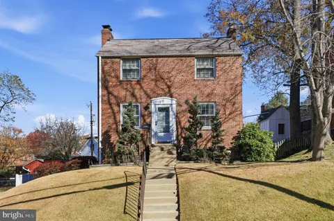 front view of house with street