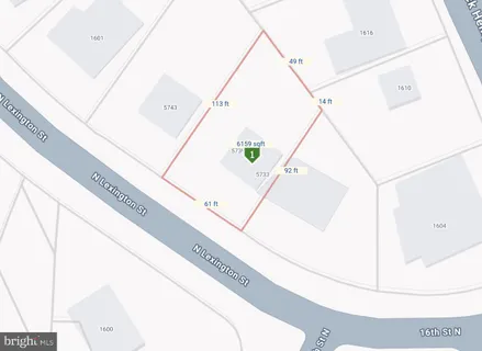 a living room with a rug