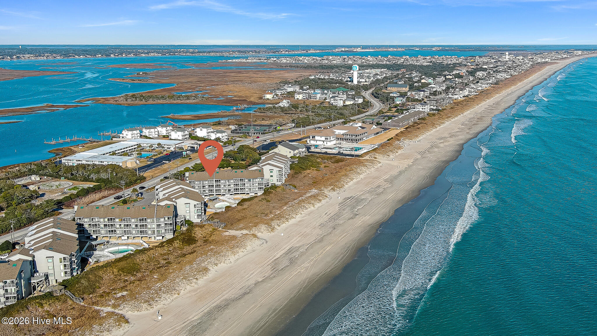 2111 West Fort Macon Road, Unit 211 DUNESCAPE Atlantic Beach, NC 28512 - Photo 37 of 39 Aerial
