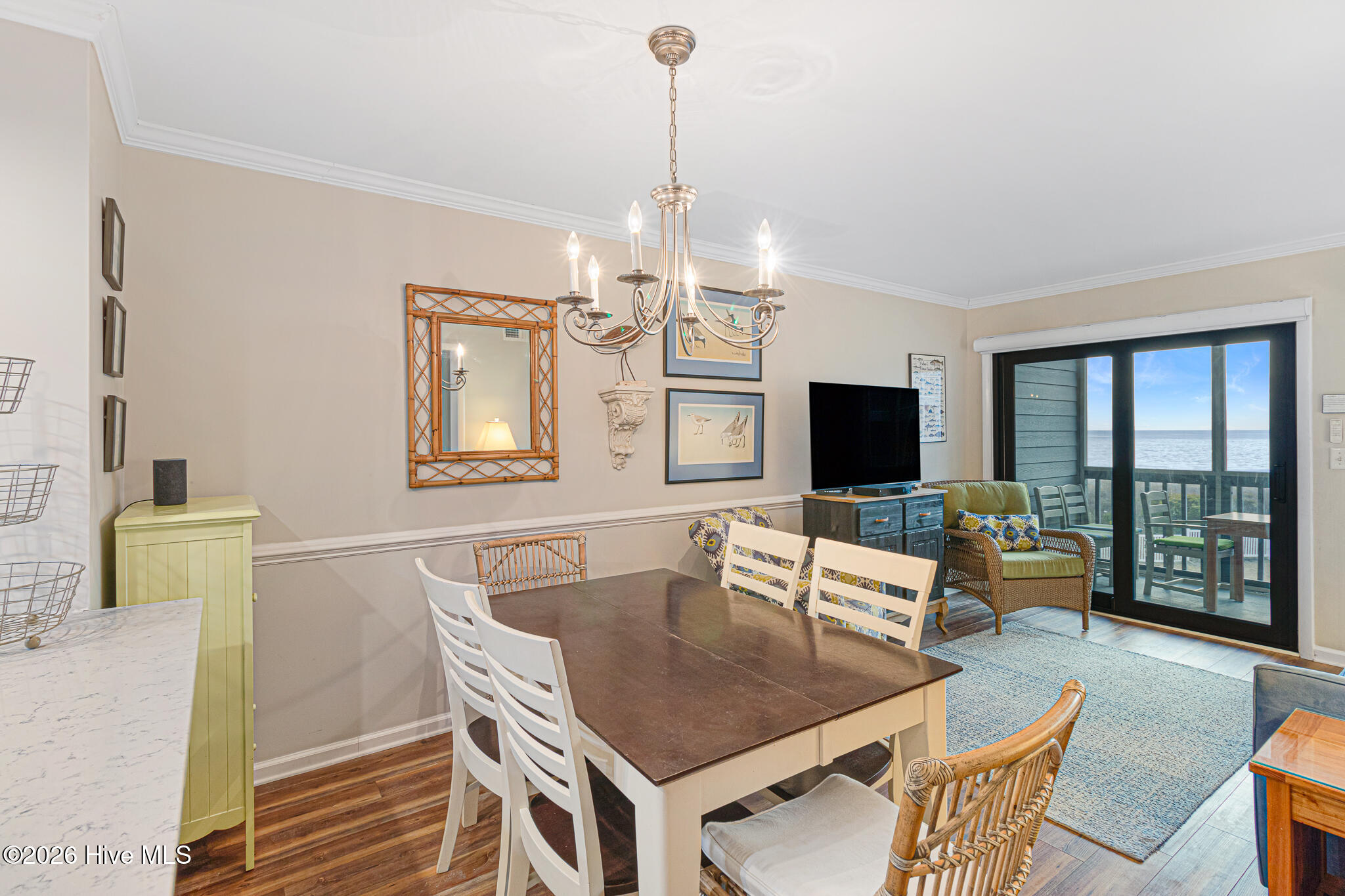2111 West Fort Macon Road, Unit 211 DUNESCAPE Atlantic Beach, NC 28512 - Photo 5 of 39 Dining Area