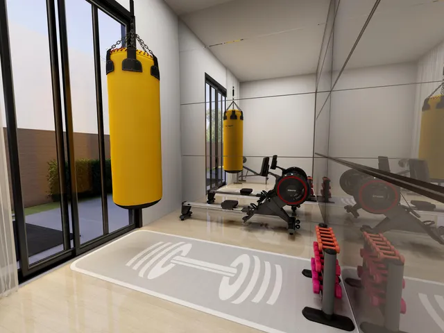 a bed room with a bed and dresser