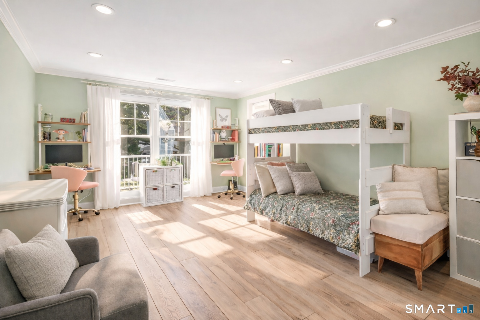 34 Orchard Road Milford, CT 06460 - Photo 19 of 25 a bedroom with a bed couch and a window