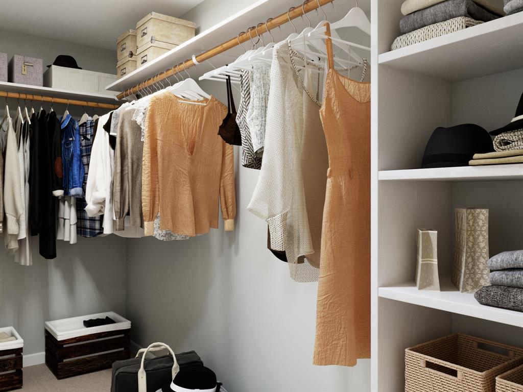 1104 Runway Road Fort Worth, TX 76131 - Photo 29 of 36 a view of walk in closet with clothes and shoes