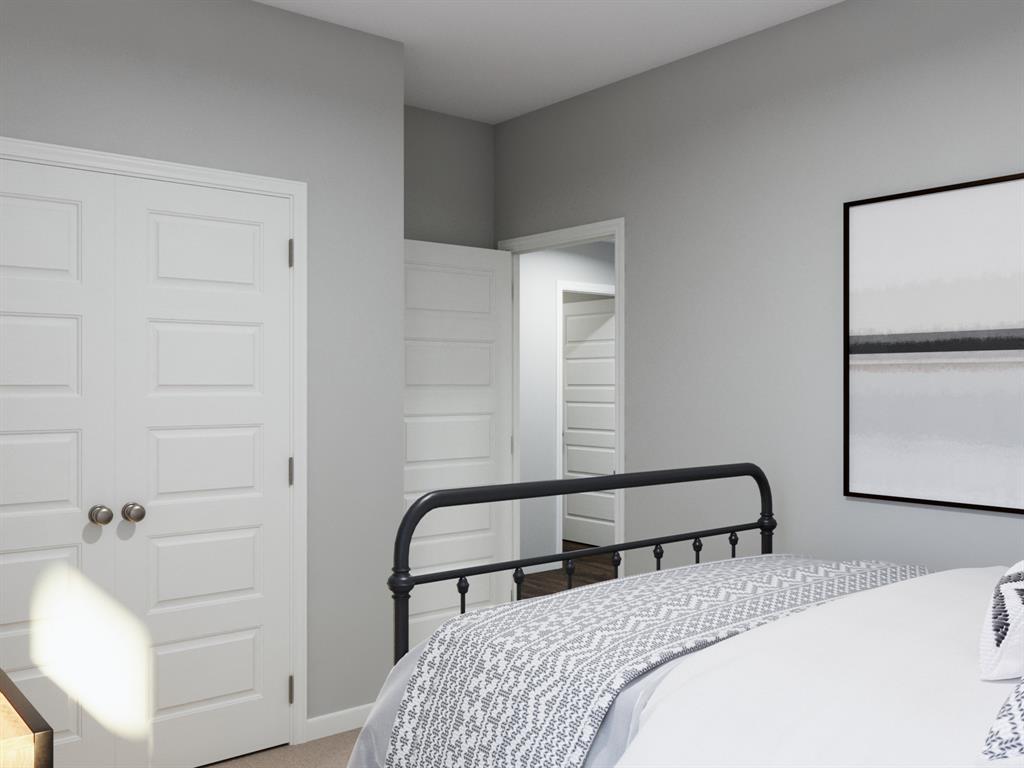 1104 Runway Road Fort Worth, TX 76131 - Photo 31 of 36 a bedroom with a bed and a dresser