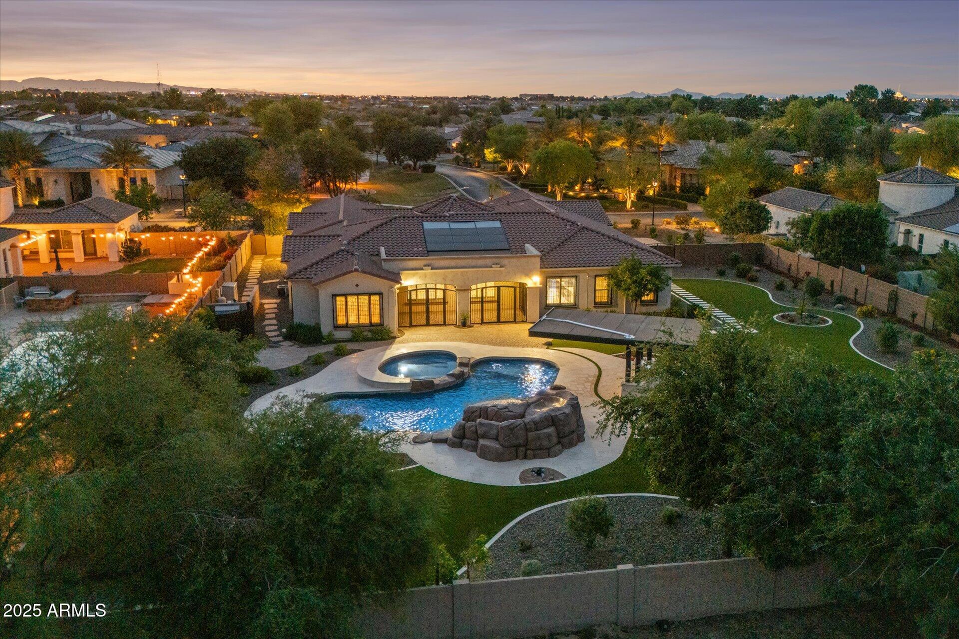 4547 South Banning Drive Gilbert, AZ 85297 - Photo 1 of 45 an aerial view of house with outdoor space