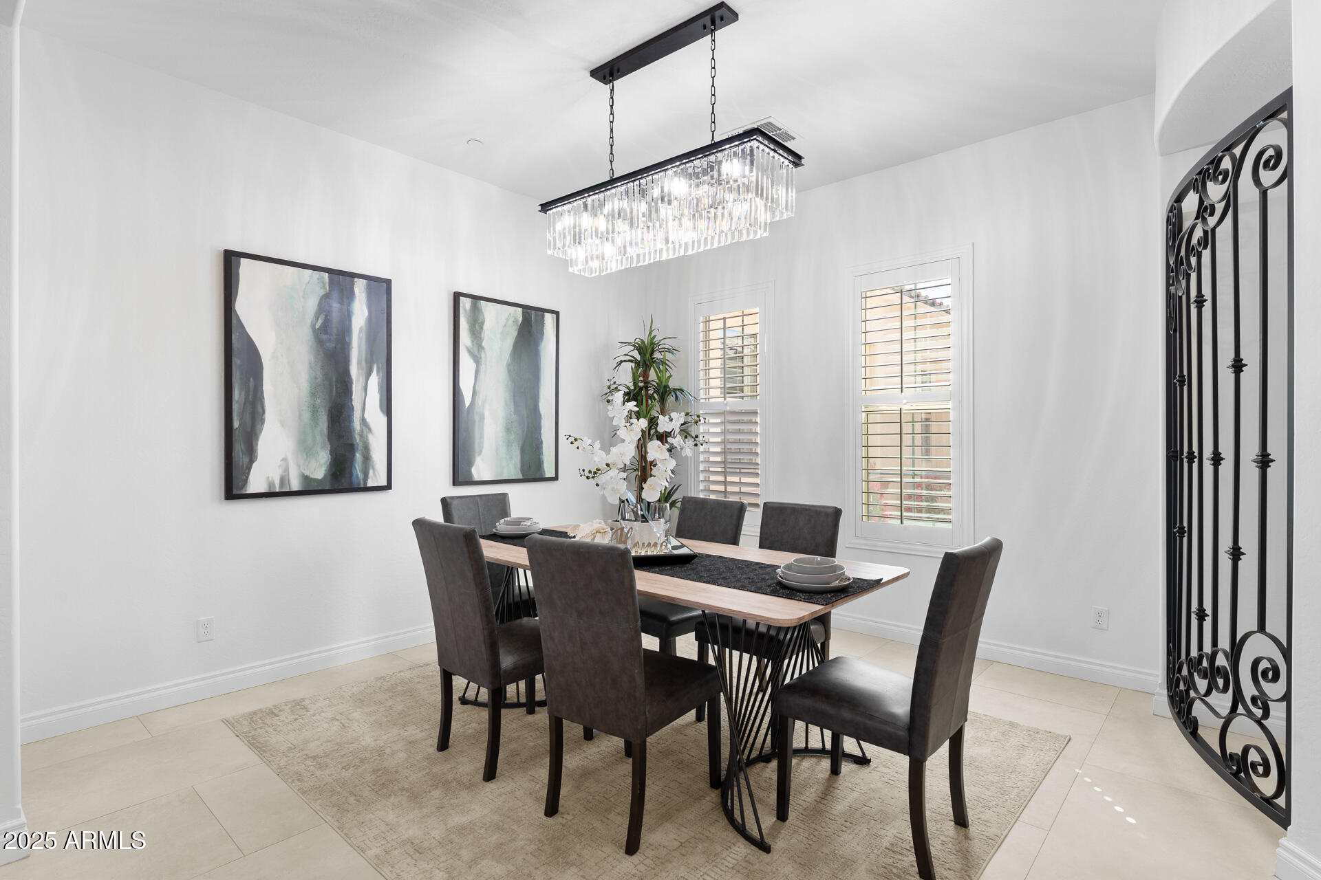 4547 South Banning Drive Gilbert, AZ 85297 - Photo 25 of 45 a view of a dining room with furniture and window