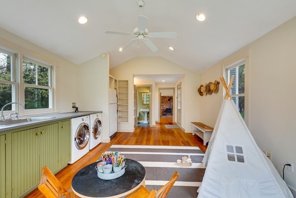 742 Barretts Mill Road Concord, MA 01742 - Photo 28 of 38 a living room with furniture and a pool table