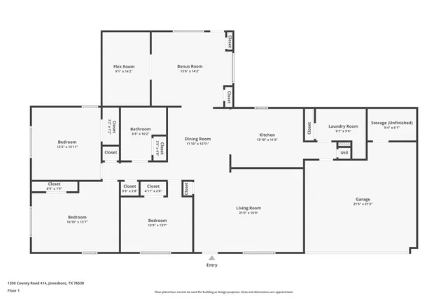 $490,000 | 1350 County Road 414, Hamilton, TX 76531