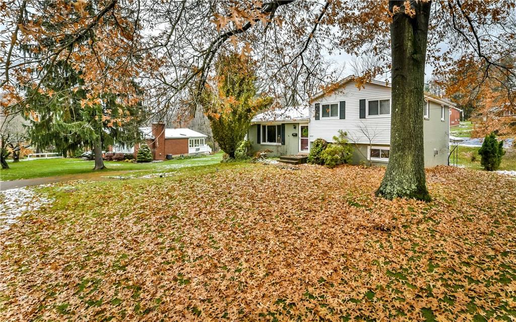 8409 Edwood Road Pittsburgh, PA 15237 - Photo 24 of 25 Front yard on a quiet street with mature trees