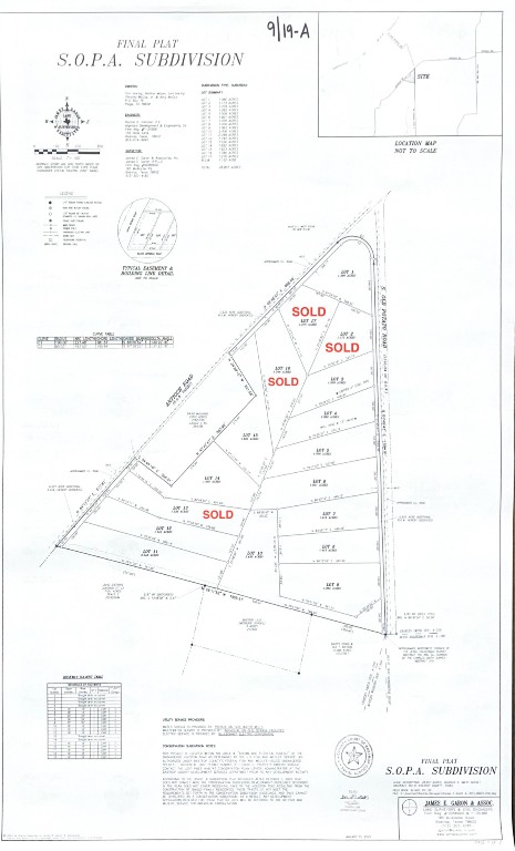 Lot 3 South Old Potato Road Paige, TX 78659 - Photo 17 of 17 Survey map / technical document