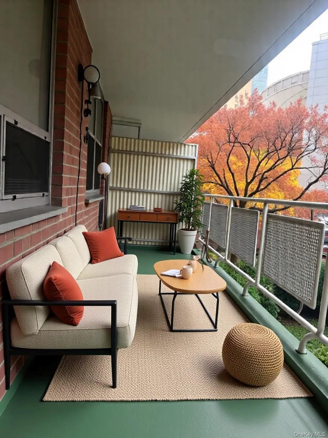 61-25 97th Street, Unit 1D Queens, NY 11374 - Photo 11 of 14 View of balcony