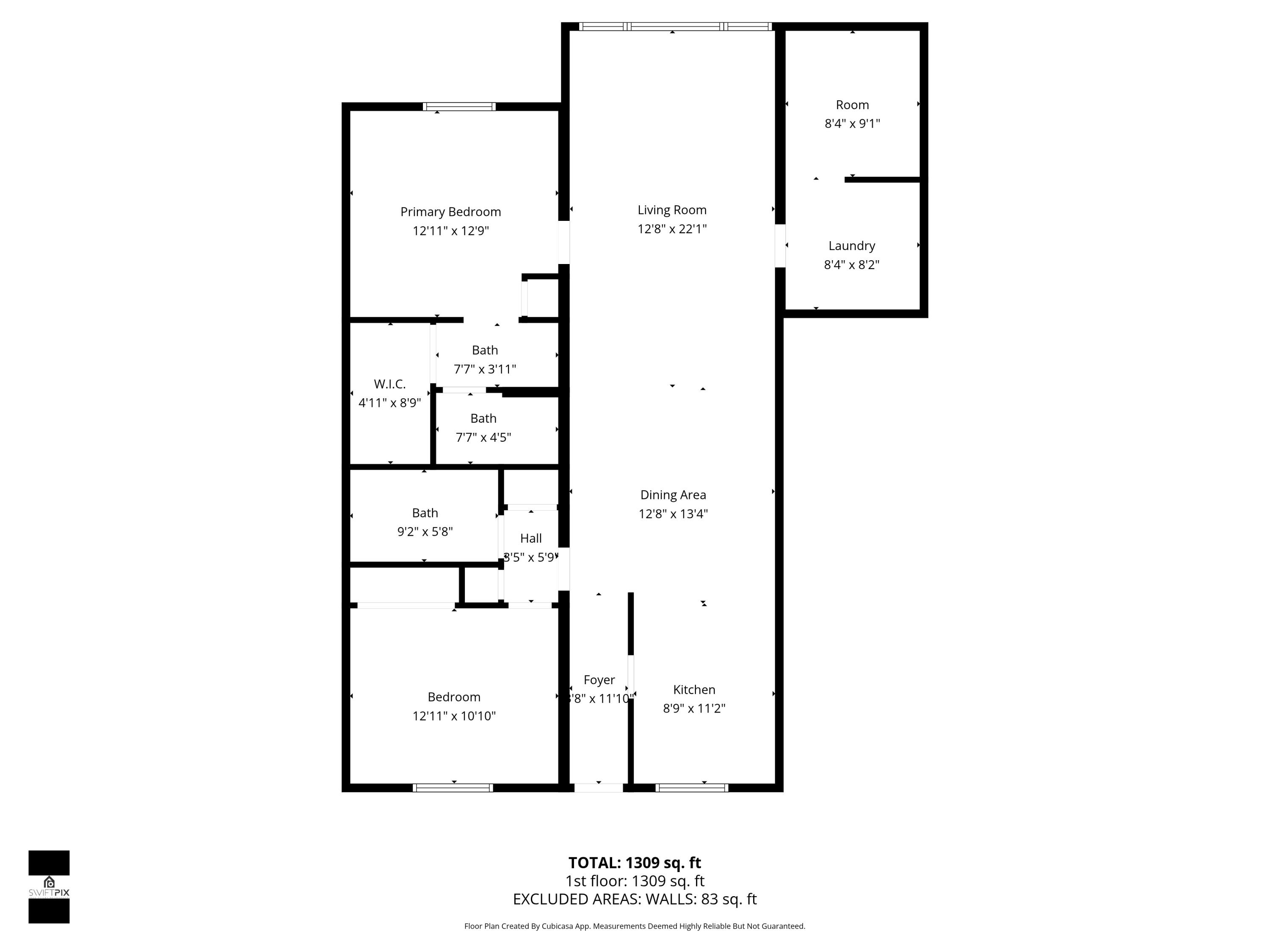 6037 Balboa Circle, Unit 101 Boca Raton, FL 33433 - Photo 29 of 29 Floor plan