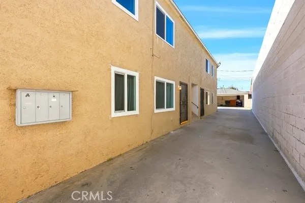 a view of a car garage