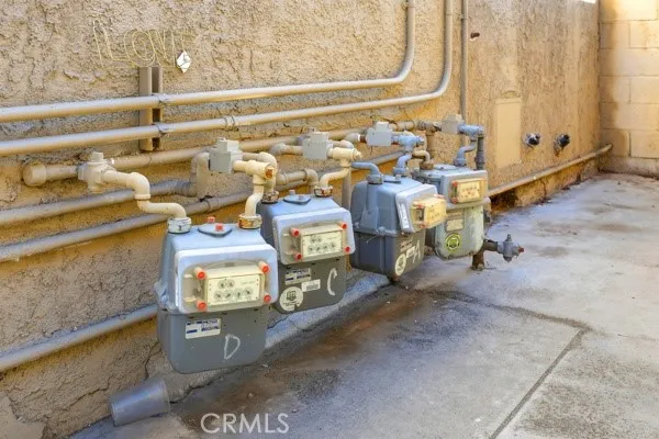 a view of storage and utility room