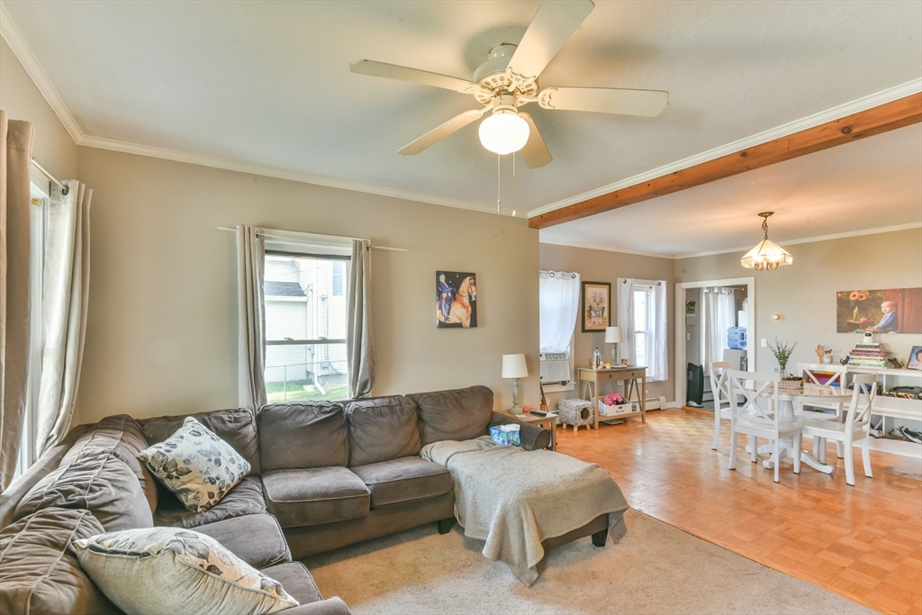 4 Agate Avenue Worcester, MA 01604 - Photo 18 of 39 a living room with furniture and a large window