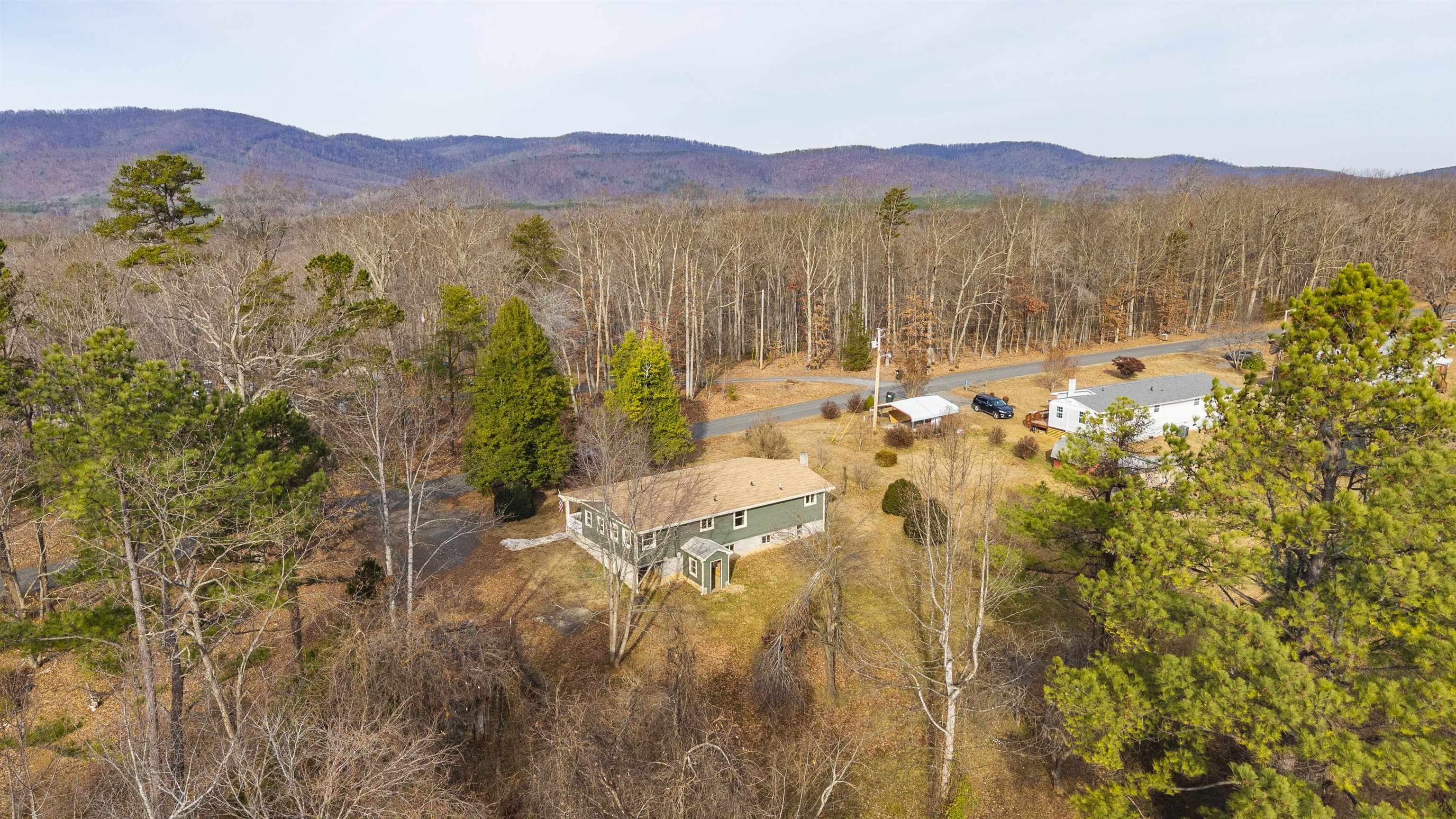 7081 Secretarys Sand Road Schuyler, VA 22969 - Photo 44 of 65 a view of a city with a mountain