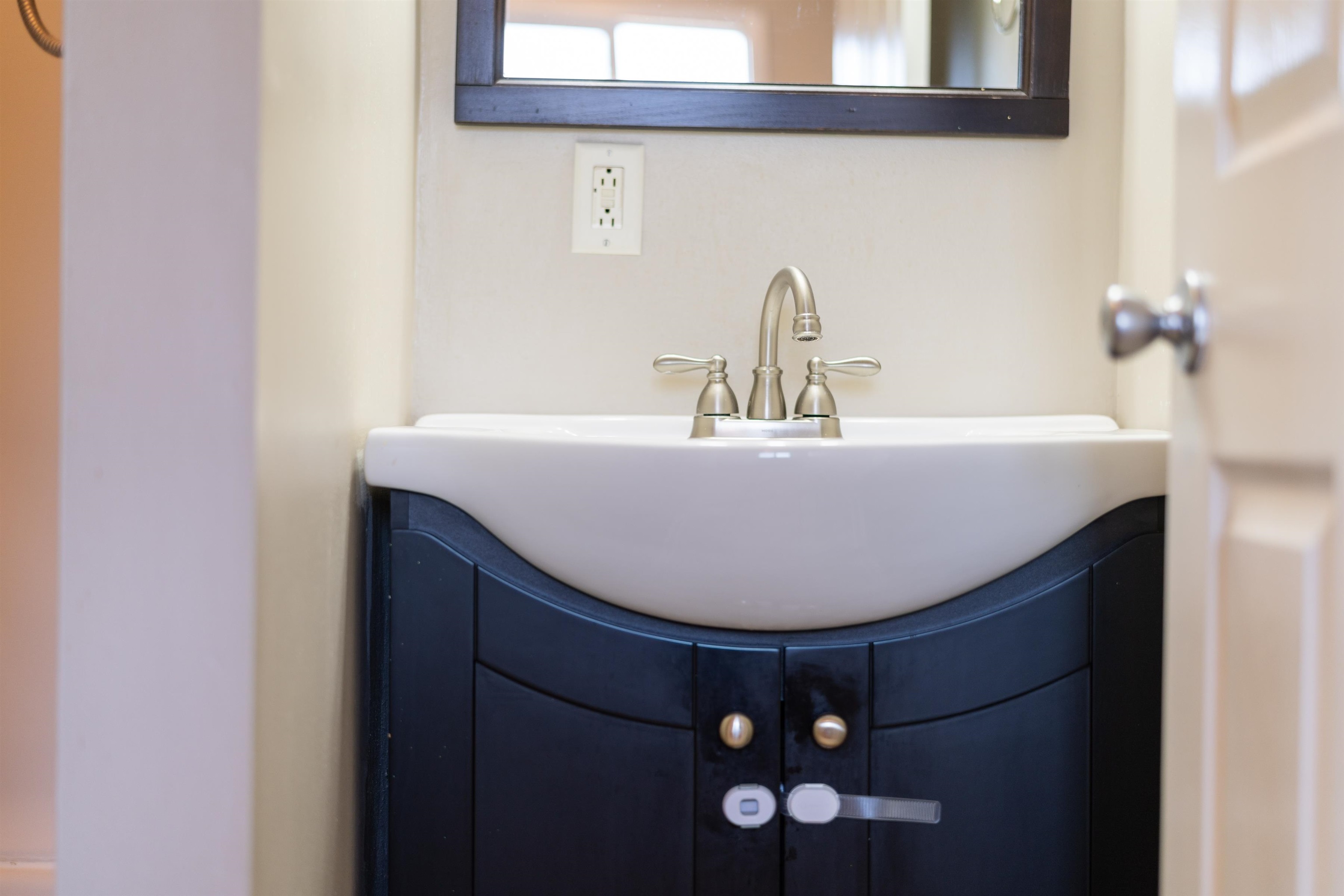 7081 Secretarys Sand Road Schuyler, VA 22969 - Photo 61 of 64 a bathroom with a sink and a mirror