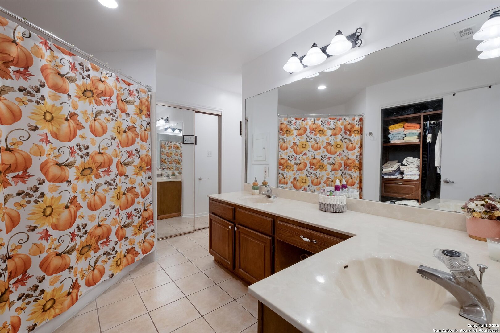 5738 Spring Sunshine San Antonio, TX 78247 - Photo 14 of 22 a bathroom with a sink and a bathtub
