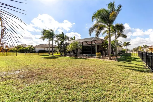 a view of outdoor space with seating