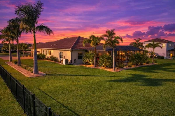 a view of a city from a terrace