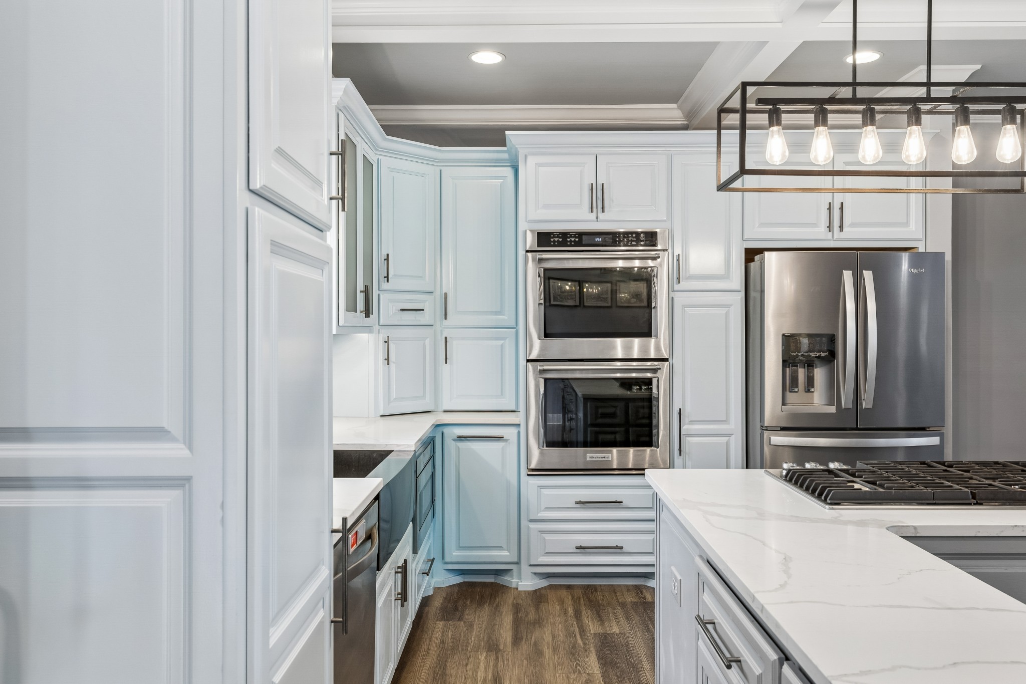 2028 Mason Lane Spring Hill, TN 37174 - Photo 12 of 25 a kitchen with stainless steel appliances a stove and a refrigerator