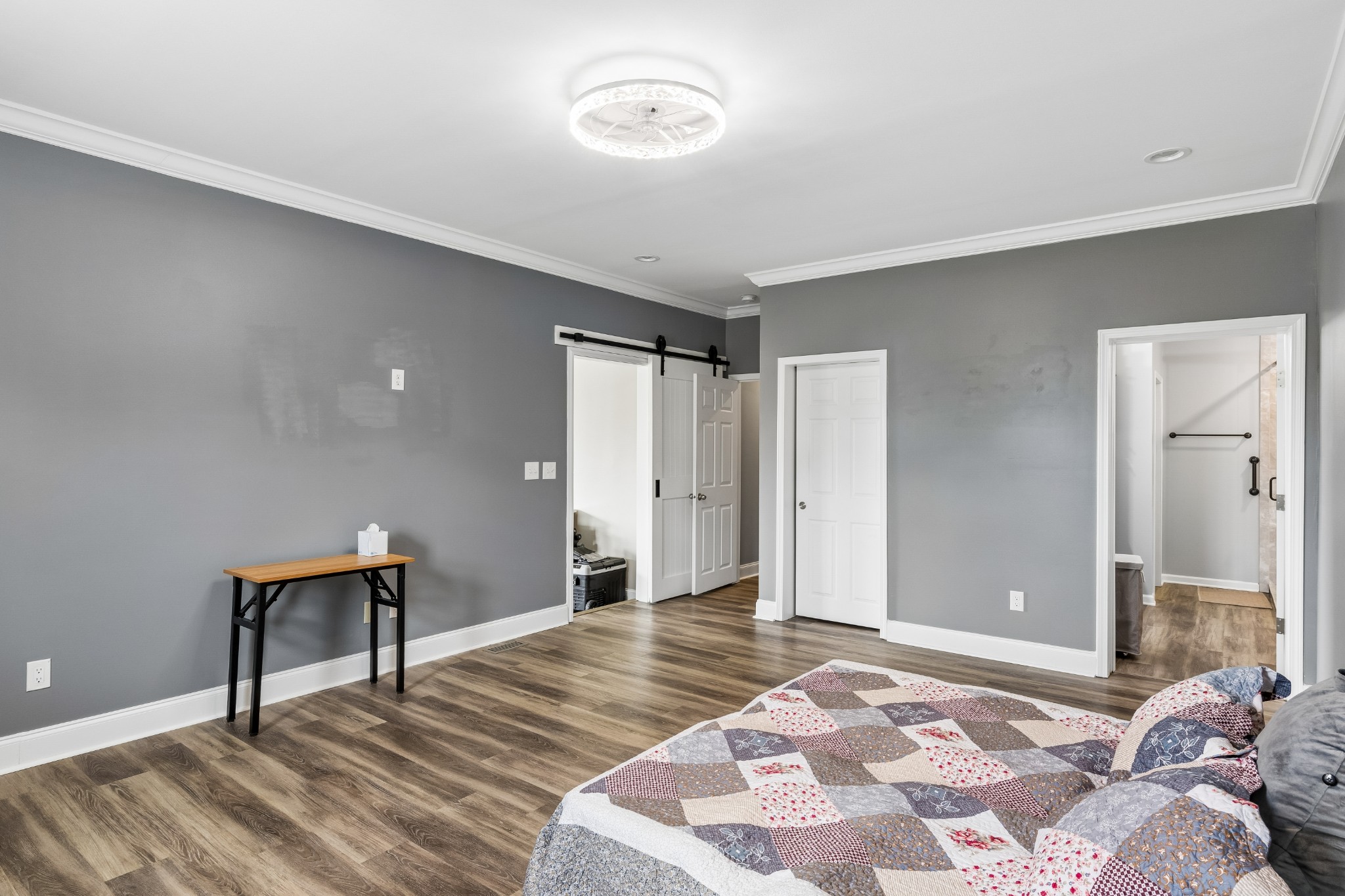 2028 Mason Lane Spring Hill, TN 37174 - Photo 16 of 25 a bedroom with a bed and a lamp