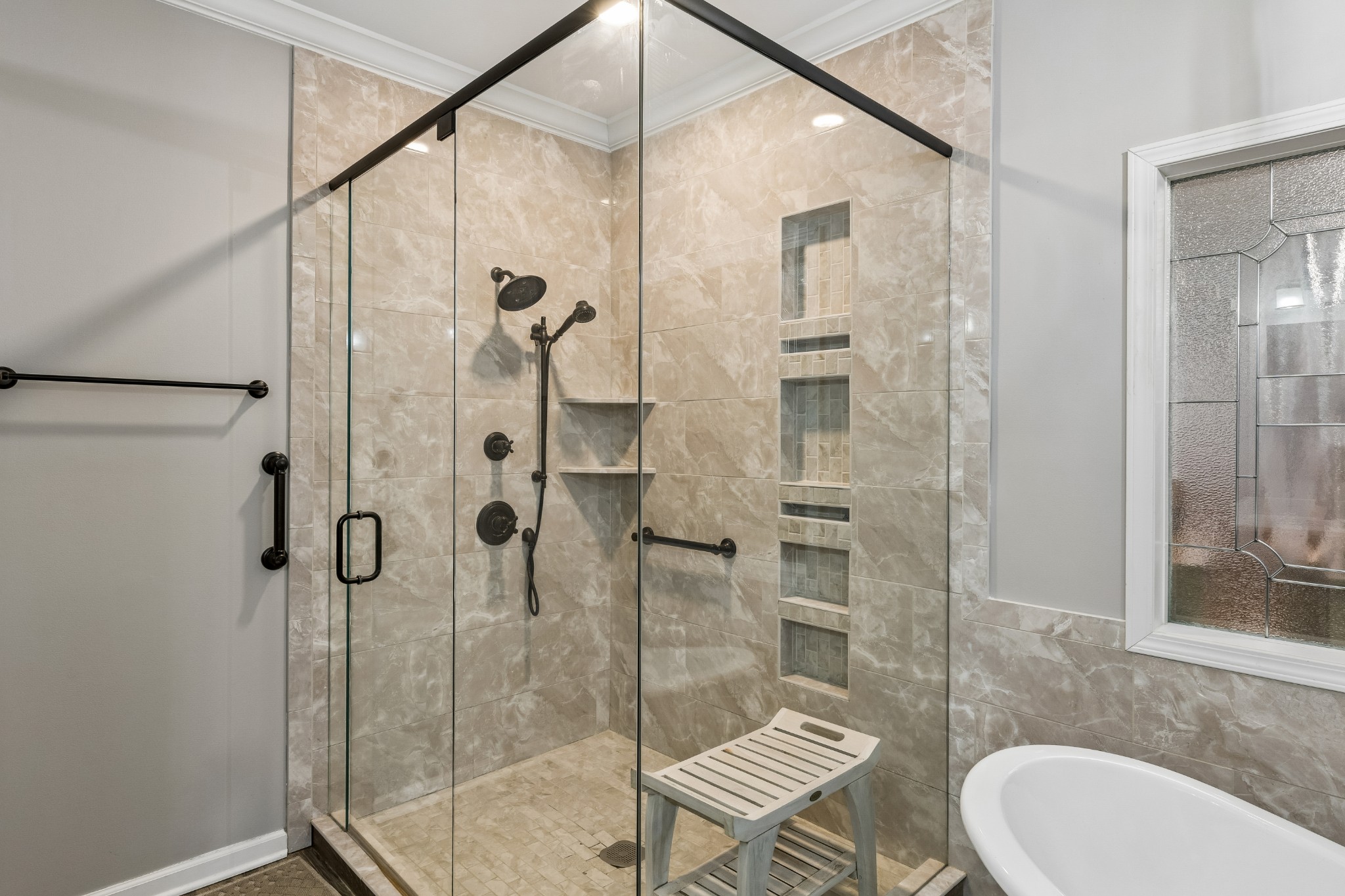 2028 Mason Lane Spring Hill, TN 37174 - Photo 17 of 25 a bathroom with a shower and toilet