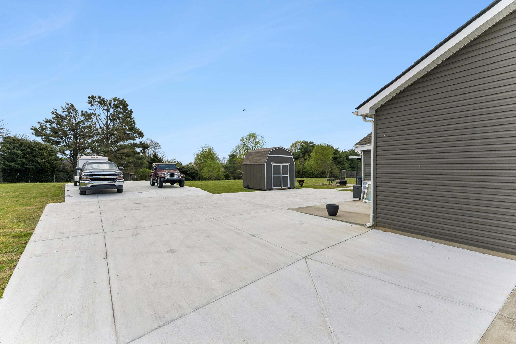 2028 Mason Lane Spring Hill, TN 37174 - Photo 3 of 25 a view of back yard of the house