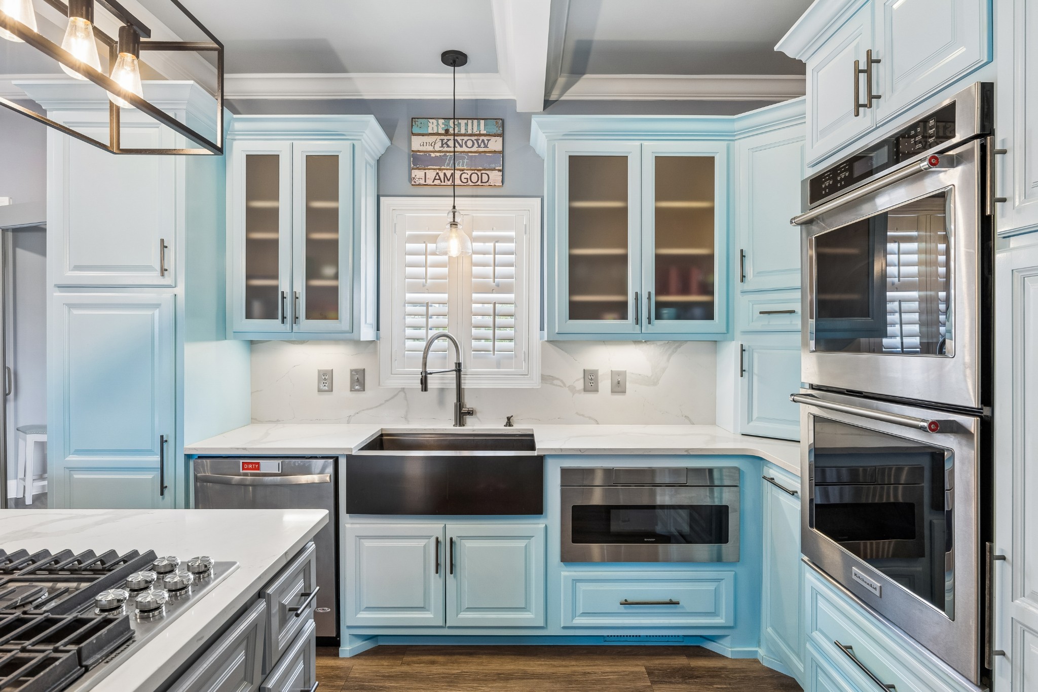 2028 Mason Lane Spring Hill, TN 37174 - Photo 10 of 25 a kitchen with stainless steel appliances granite countertop a stove and a sink