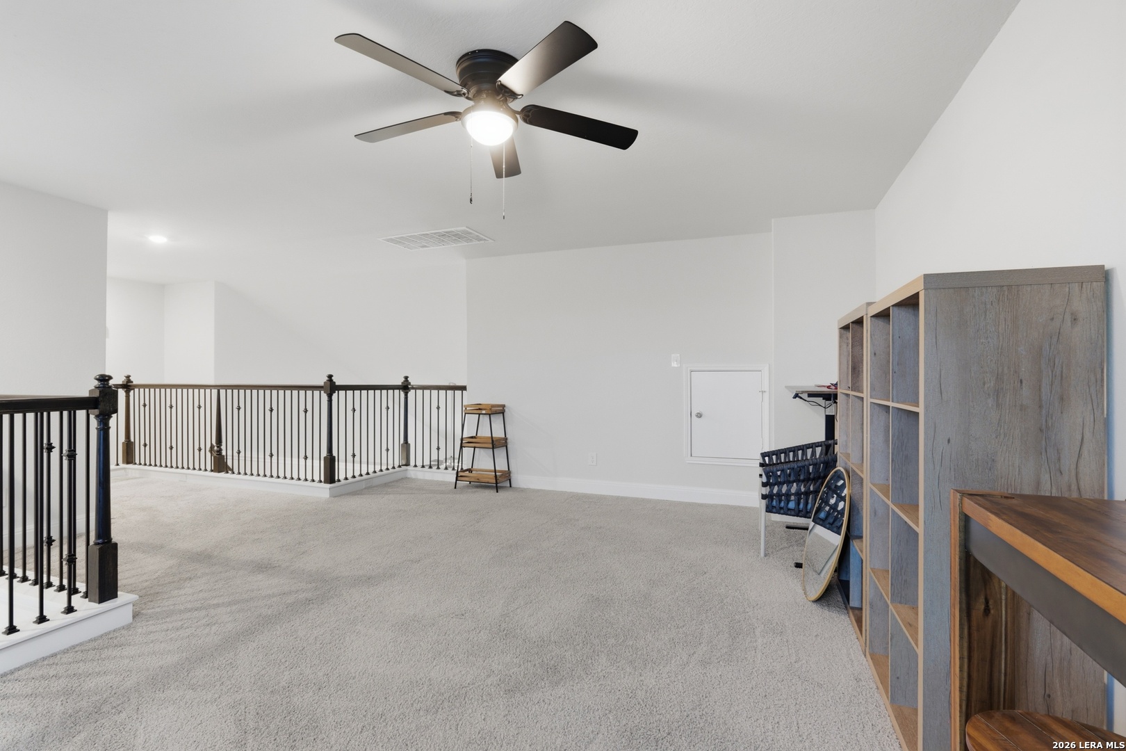 3511 Bronzed Copper Bulverde, TX 78163 - Photo 14 of 25 an empty room with windows and ceiling fan