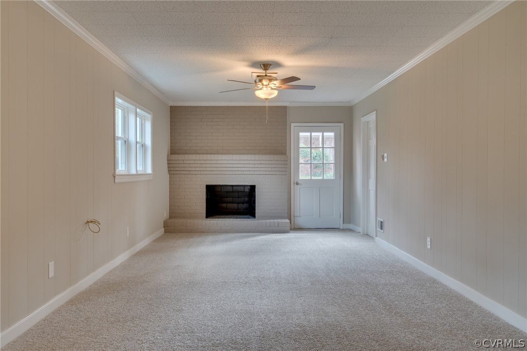 3908 Dunraven Road Chesterfield, VA 23236 - Photo 41 of 44 a view of a livingroom with a fireplace
