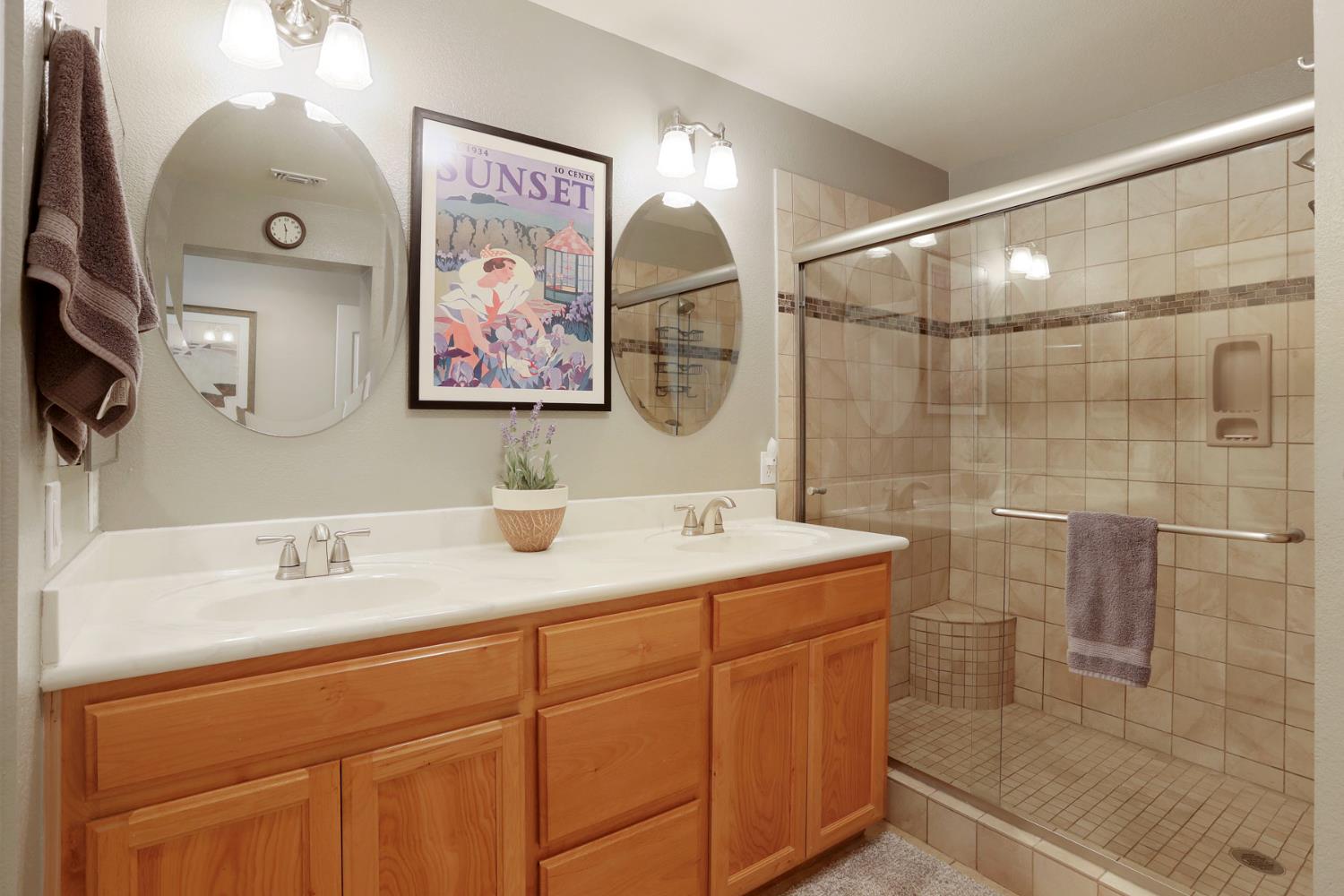 2832 Remington Way Tracy, CA 95377 - Photo 33 of 67 a bathroom with a sink and a mirror