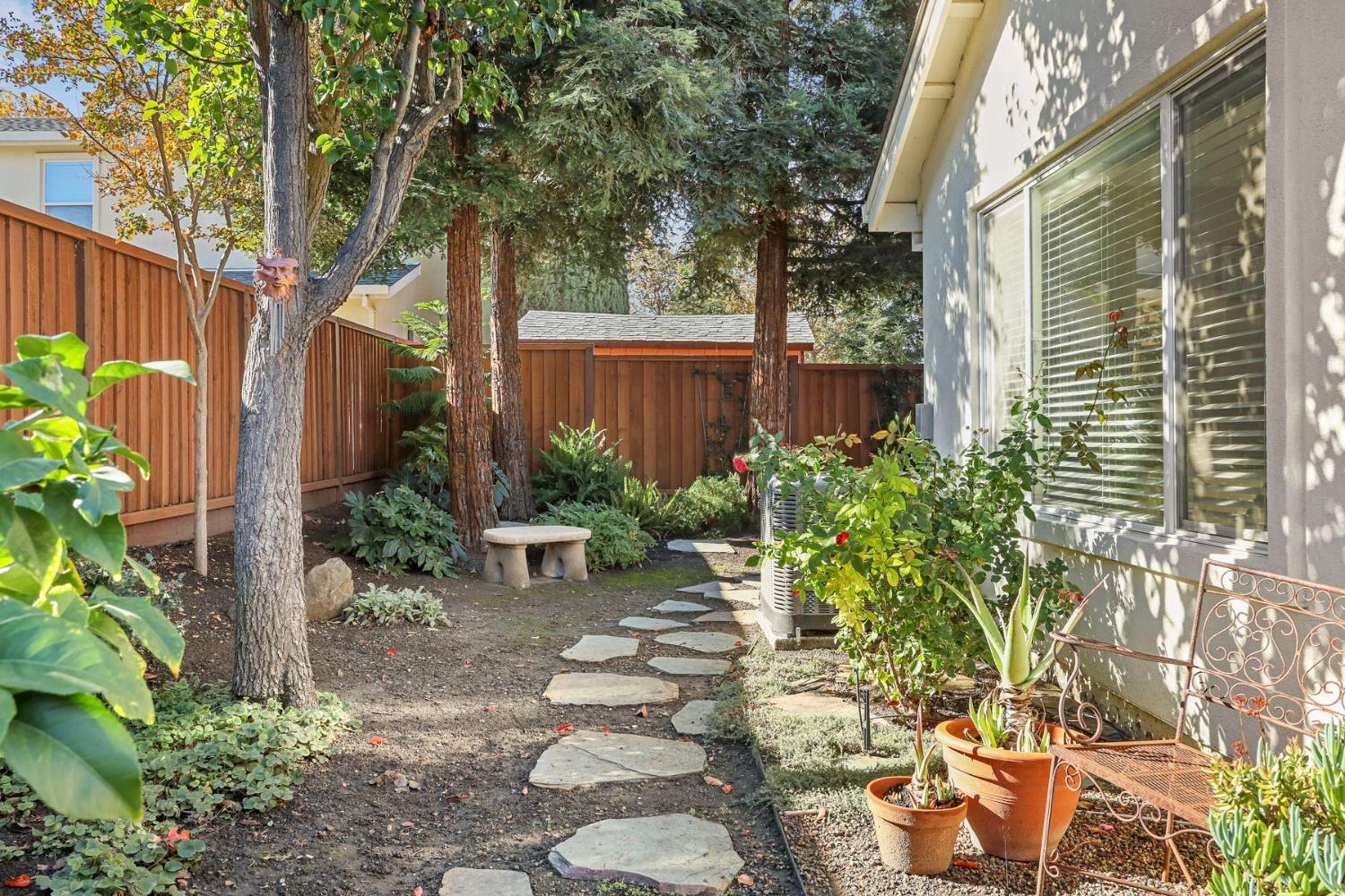 2832 Remington Way Tracy, CA 95377 - Photo 48 of 67 a view of a backyard with garden