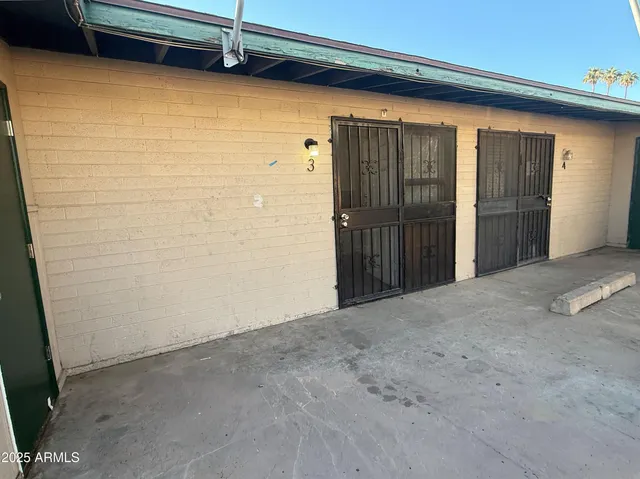 a view of a room with closet