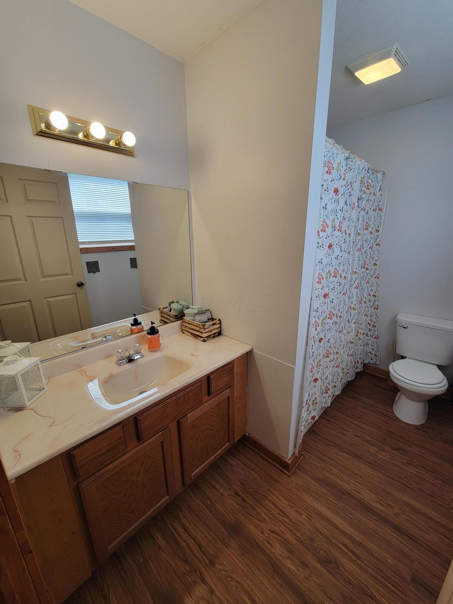 10448 Rich Hollow Road Southwest Lancaster, OH 43130 - Photo 12 of 27 Newly painted bathroom in Evergreen cabin.