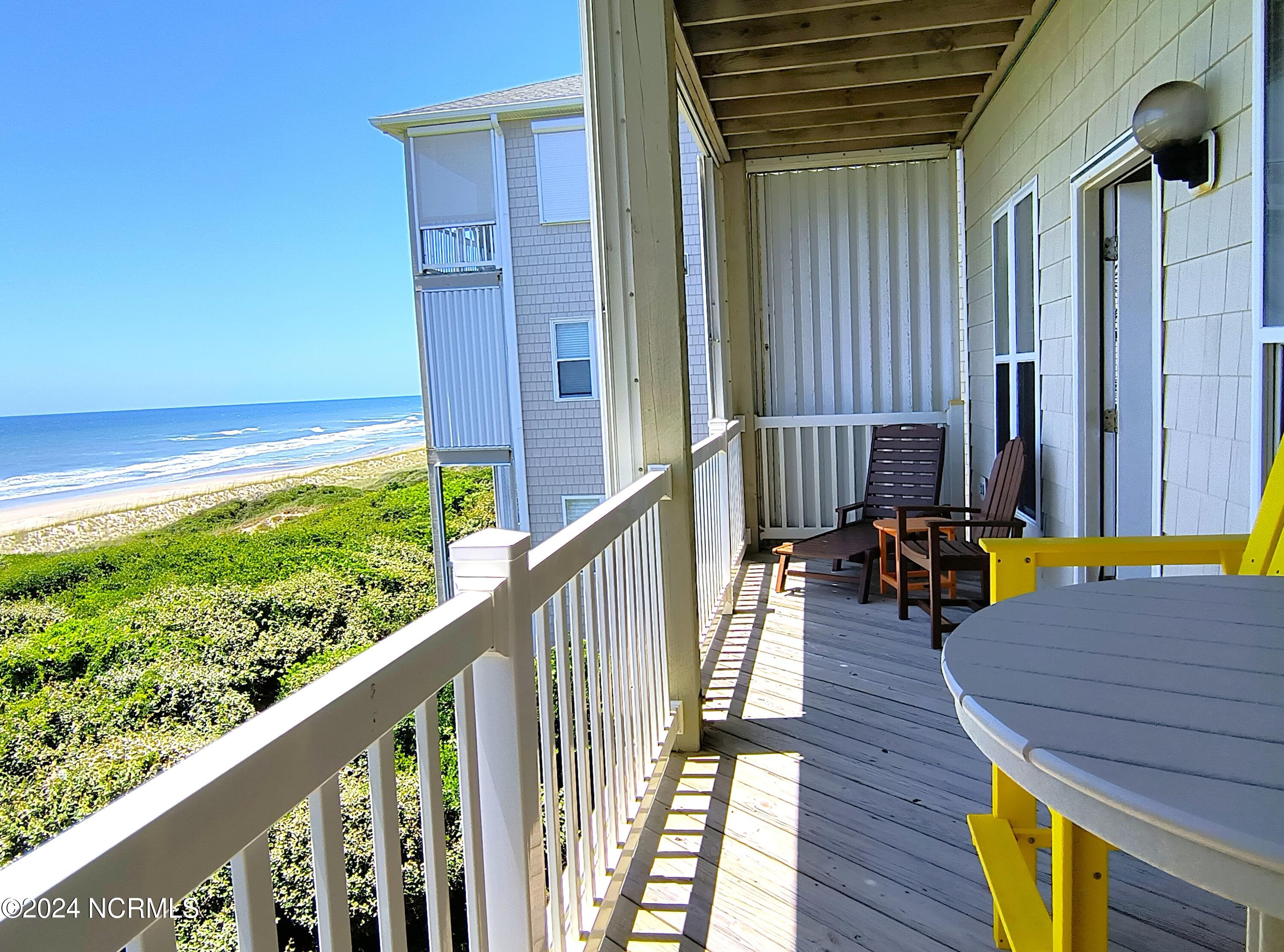 1701 Salter Path Road, Unit 204F Indian Beach, NC 28512 - Photo 1 of 31 deck view west