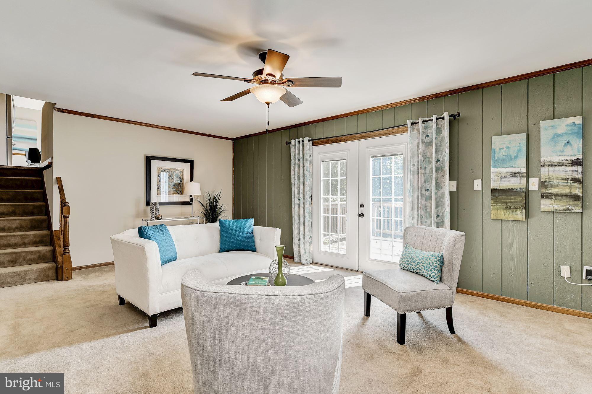 10685 Stansfield Road Laurel, MD 20723 - Photo 12 of 48 Family room with French doors to deck.