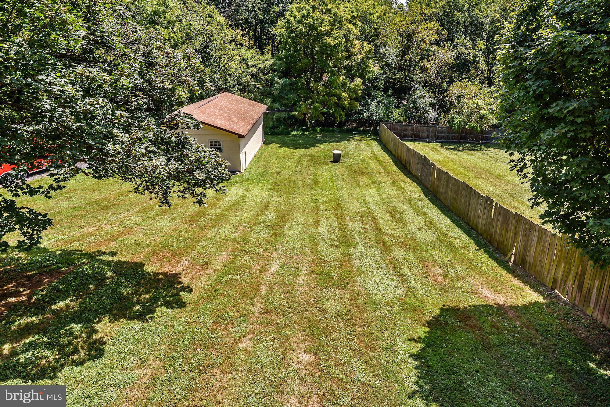 10685 Stansfield Road Laurel, MD 20723 - Photo 35 of 48 Large back yard, detached garage.