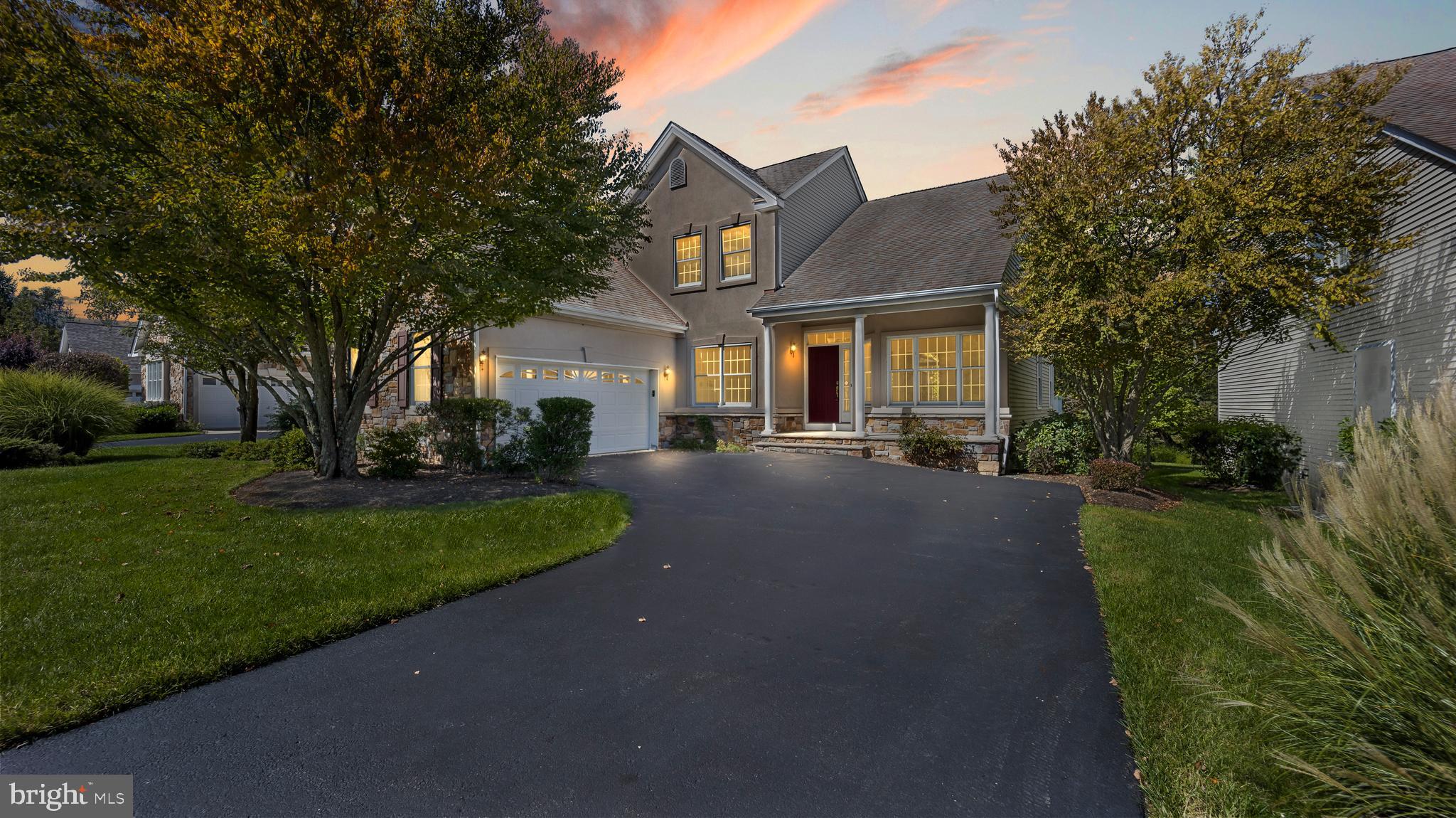 8 Bethpage Drive Skillman, NJ 08558 - Photo 3 of 36 a house view with a garden space