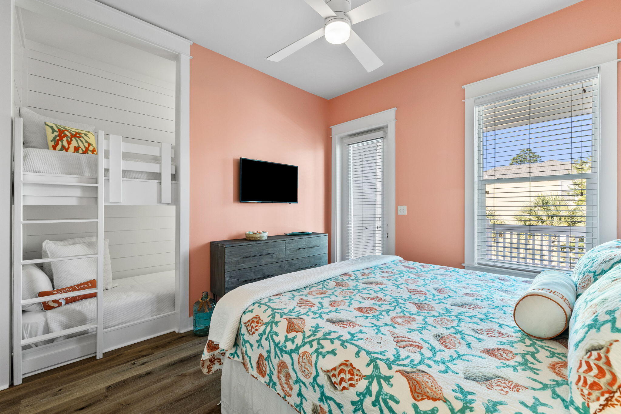 101 Santa Clara Street Santa Rosa Beach, FL 32459 - Photo 51 of 112 a bedroom with a bed and a window