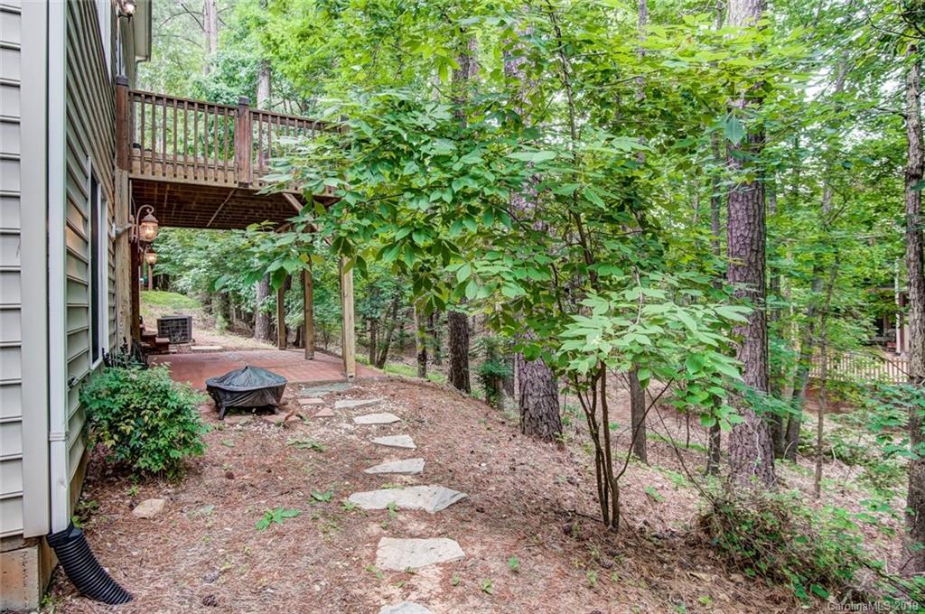 11121 Windgate Court Tega Cay, SC 29708 - Photo 44 of 44 a view of a backyard with plants and large trees