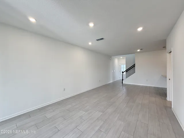 wooden floor in an empty room