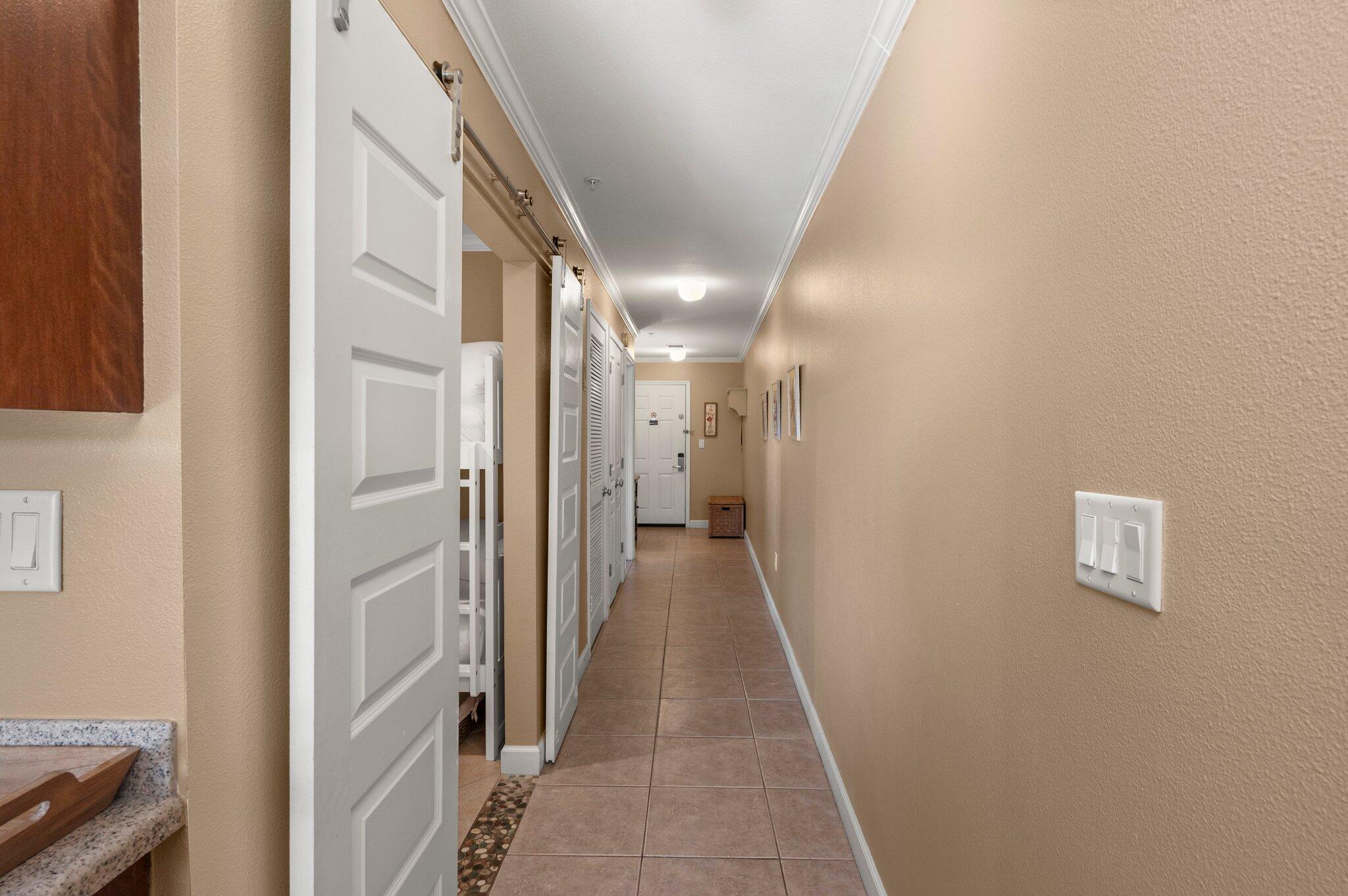 548 Sandy Cay Drive, Unit 203 Miramar Beach, FL 32550 - Photo 13 of 48 a view of a hallway