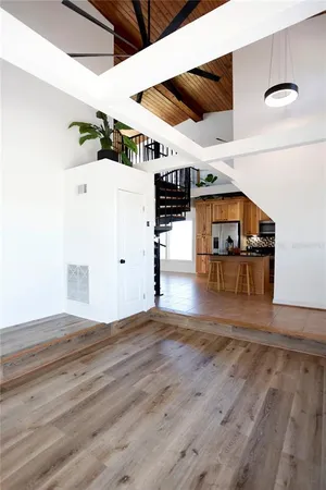 a view of a storage & utility room