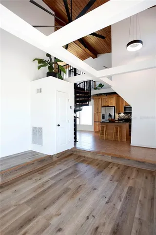 a view of a storage & utility room
