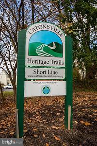 6112 Mt Ridge Road Baltimore, MD 21228 - Photo 28 of 30 a sign that is on the side of a road
