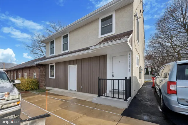 a view of a house with a patio