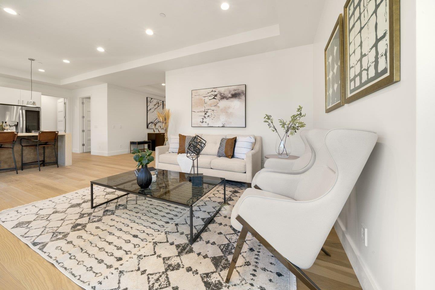 1009 Cascade Drive Sunnyvale, CA 94087 - Photo 17 of 89 a living room with furniture and a rug