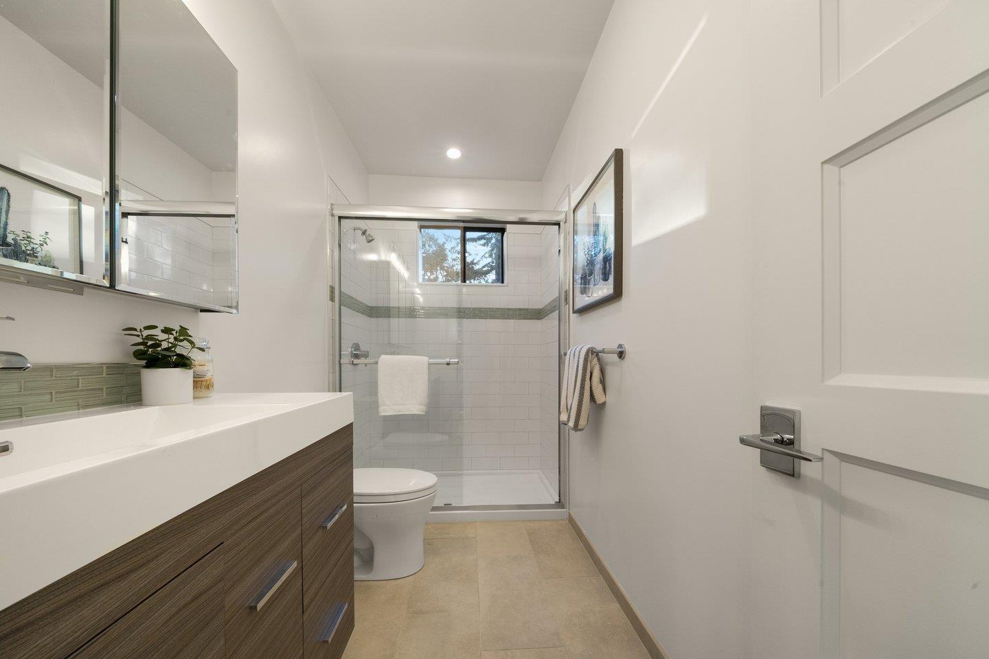 1009 Cascade Drive Sunnyvale, CA 94087 - Photo 72 of 89 a bathroom with a sink toilet and shower